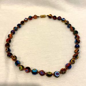 Hand blown individual glass beads
